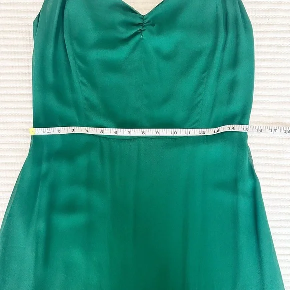 Reformation Emersyn Green Evening Dress - Picture 6 of 10
